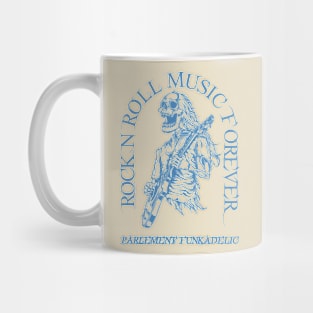 Perlement Funkadelic /// Skeleton Guitar Player Mug